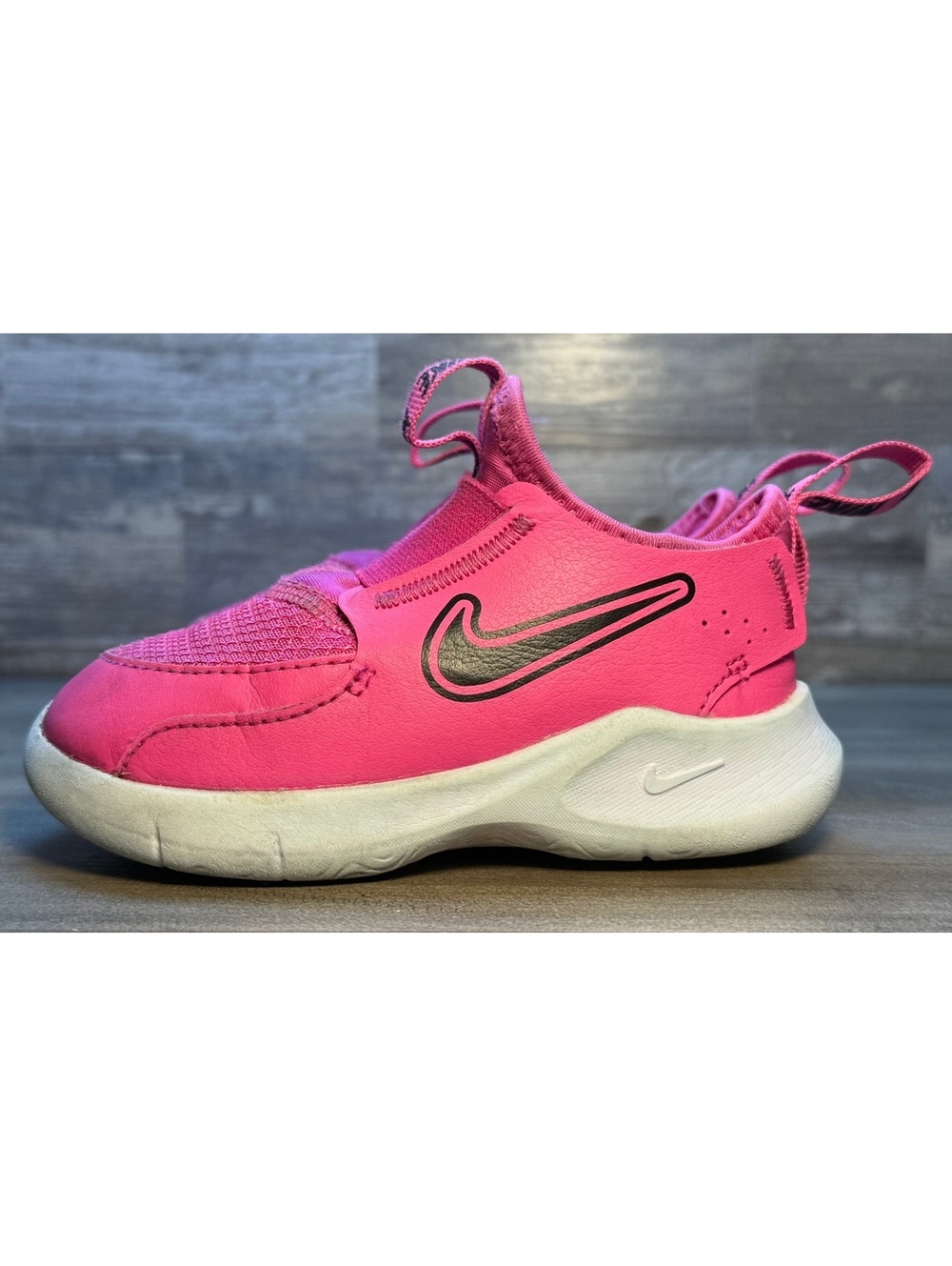 Nike Flex Runner 3 Youth Slip-On Sneaker Sz 7C SN FN1478 (cp01ksh1)